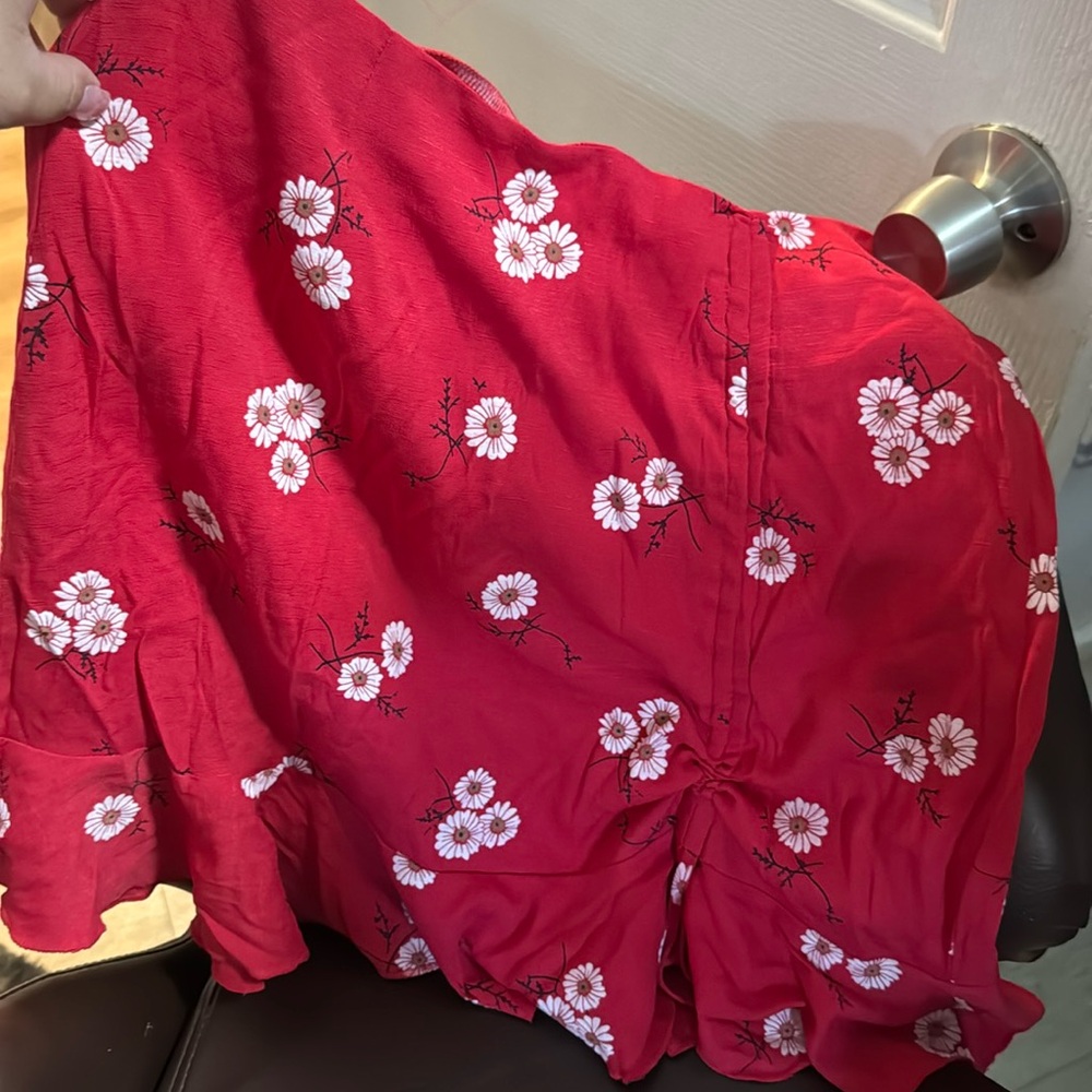 Floral SHEIN skirt